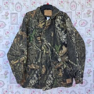 Levi Strauss Signature Men's L Camouflage Insulated Cotton Hunting Heavy‎ Jacket